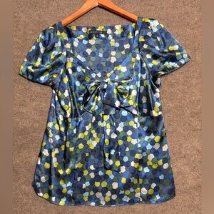 LAFAYETTE 148 New York 100% Silk Blouse Size 12